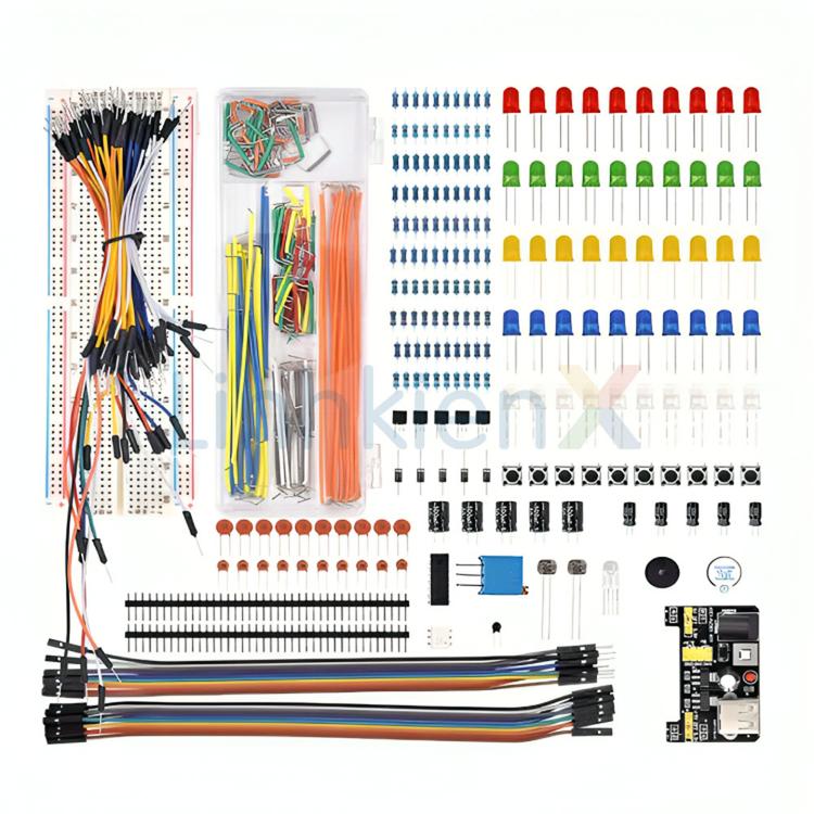 makerlab basic starter kit for uno r3 with tutorial... Bộ Kit Học Tập Arduino Uno R3 Basic Starter