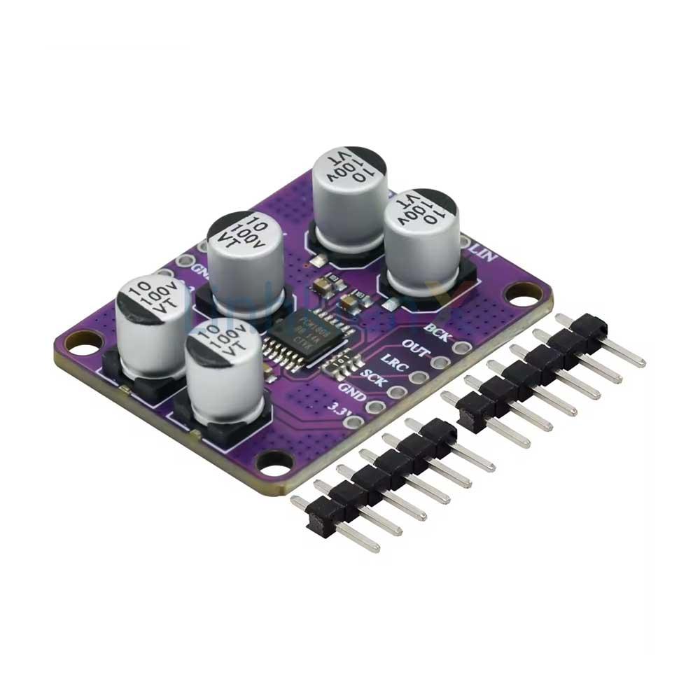 Pcm1808 Raspberry Pi PCM1808 Mạch Chuyển Đổi Âm Thanh ADC 24Bit 3.3~5VDC